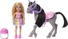 Mattel HTK29 - Barbie Chelsea et son poney Poupée et poney Voir les images du produit 3
