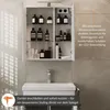 Planetmöbel Spiegelschrank 60cm Weiß, Badezimmerschrank mit Produktbild-Vorschau 9