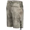 Pantaloni corti in pelle tradizionale da uomo PAULGOS - HK4 Anteprima dell’immagine prodotto 2