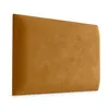 A close-up of a golden fabric wall panel, isolated on a white background. Anteprima dell’immagine prodotto