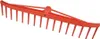 Leichter, verstärkter Kunststoff-Rechen mit 16 Zinken und Produktbild-Vorschau 1