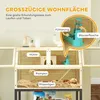 Gabbia in legno per criceti nani PawHut, 87 x 43 x 101 cm, Anteprima dell’immagine prodotto 4