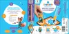 The image shows the packaging of a children's educational game, featuring colorful graphics and product information. Produktbild-Vorschau