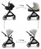 Passeggino 3 in 1 Kinderkraft VESTO 2 con navicella, Anteprima dell’immagine prodotto 3