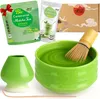 Matcha cajový obradní set "Midori" s miskou, metlickou, Náhled obrázku produktu 1