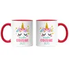Große Cousine 2023 Tasse Rot Lieblingscousine Geschenkidee Produktbild-Vorschau 3