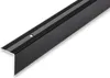 (18,98EUR/m) 30 x 42 x 1000 mm Treppenwinkel schwarz Produktbild-Vorschau 1