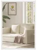 Wandspiegel 50 x 70 cm Weiß Hängespiegel Dekorativ HOMCOM Produktbild-Vorschau 1