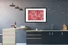 MuchoWow® Gerahmtes Poster Blumen - Farben - Rosen 90x60 cm Produktbild-Vorschau 5