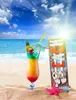 50 Trinkhalme mit Regenschirm-Sonnenschirm, Hawaiian Beach Produktbild-Vorschau 3
