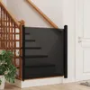 vidaXL Haustier-Barriere Ausziehbar Schwarz 117,5x125 cm Produktbild-Vorschau 3