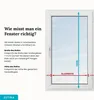Estika Plissee ohne Bohren - 85x100 cm - Hellgrau - Produktbild-Vorschau 9