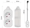Prodlužovací kabel 1,4 m / 2 zásuvka / bílý / PVC / 1 mm2 Náhled obrázku produktu