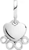 Pandora Herzen & Pfotenabdruck Charm-Anhänger 799360C00 Produktbild-Vorschau 8