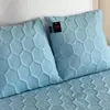 Tagesdecke Steppdecke Bettüberwurf Parla 3D Blau 180x220+ Produktbild-Vorschau 2