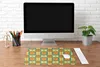 MuchoWow® Schreibtischunterlage Patchwork - Retro - Blumen Produktbild-Vorschau 4