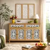 Sideboard mit 4 Türen und 2 Schubladen, mit Geschnitzten Produktbild-Vorschau 1