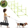 LZQ Set de 4 haies d'agilité pour chiens, Set d'équipement Voir les images du produit 1