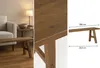 Mica Decorations Odvážná dřevěná lavička - D108 x Š20 x V37 Náhled obrázku produktu 5