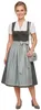 Dirndl Petershausen 70cm Länge jadegrün 40 Produktbild-Vorschau 8