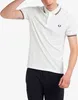 Fred Perry Twin Tipped Polo Weiß Produktbild-Vorschau 8