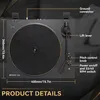 Retekess TR639 Vintage Plattenspieler, Eingebauten Produktbild-Vorschau 7