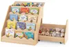 COSTWAY 4 stufiges Kinder Bücherregal, Kinderregal mit Fach Produktbild-Vorschau 1