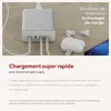 LINQ Connects 240W GaN2 DeskCharge Chargeur Multi-Port Voir les images du produit 6