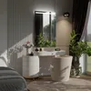 Badspiegel mit LED Beleuchtung - Giza - 90 cm, 100 cm Produktbild-Vorschau 2