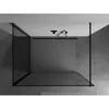 Mexen Kioto Walk-in Duschwand 130 x 90 cm, schwarzes Produktbild-Vorschau 4