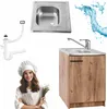 Stamar | Kuchyňská linka - 60 cm - Zlatý dub - Dřez Deante Náhled obrázku produktu 1