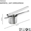 Gefu ziemniaczane, sok i ricer spaetzlePrenso Podgląd zdjęcia produktu 12