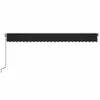 Markise Automatisch Einziehbar 600x350 cm Anthrazit Produktbild-Vorschau 4