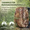 Wasserdichte Rucksack Regenhülle – Regenschutz Cover für Produktbild-Vorschau 2