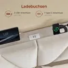 Lit double KIMENICH, lit avec 4 tiroirs, prise électrique Voir les images du produit 5