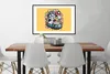 MuchoWow® MuchoWow® Gerahmtes Poster Oldtimer - Skelett - Produktbild-Vorschau 3