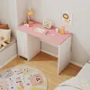 Scrivania Bianca Con Cassetto E Armadietto Per Bambina Con Anteprima dell’immagine prodotto 5
