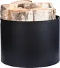 Kaminholzkorb 33 x 26 cm – Metall Schwarz pulverbeschichtet Produktbild-Vorschau 5