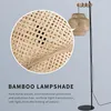 "ANJA" Lampadaire en bois et osier avec abat-jour en Voir les images du produit 6