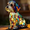 Hunde-Nachtlicht aus Kunstharz, Niedliche Hundelampe Produktbild-Vorschau 1