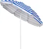 A striped beach umbrella is shown against a white background. Náhled obrázku produktu