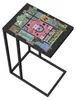 Tavolino - 40 x 29 cm - Nero - Struttura in metallo Anteprima dell’immagine prodotto 1