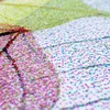 Tapis de salon chambre à coucher motif feuilles facile Voir les images du produit 3