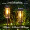 Verbesserte Solar-Gartenlichter, 6er-Pack mit warmweißem Produktbild-Vorschau 2
