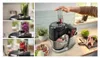 A collage of images showing a food processor in a kitchen setting, with close-ups of ingredients being processed. Náhled obrázku produktu