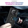 Per Xiaomi Redmi Note 14 Pro Plus 5G Armor Magnet Ring Anteprima dell’immagine prodotto 5
