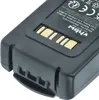 Close-up of a black battery pack with gold connectors. Produktbild-Vorschau