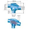 Zisternenfilter PF DN 100 Edelstahlsieb Höhenversatz 66 mm Produktbild-Vorschau 3