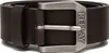 REPLAY Pelle cintura Belt W110 Black Brown marrone scuro Anteprima dell’immagine prodotto 1