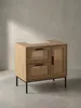 Waschbeckenunterschrank Eiche-Optik 60x60x40 cm mit Tür und Produktbild-Vorschau 19